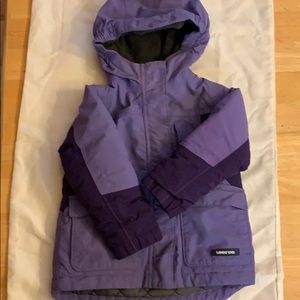 Toddler girls Lands’End winter coat